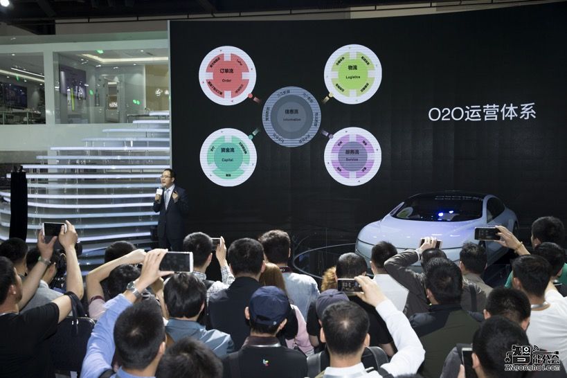北京车展 乐视不但展车还展出了一个O2O 智能公会