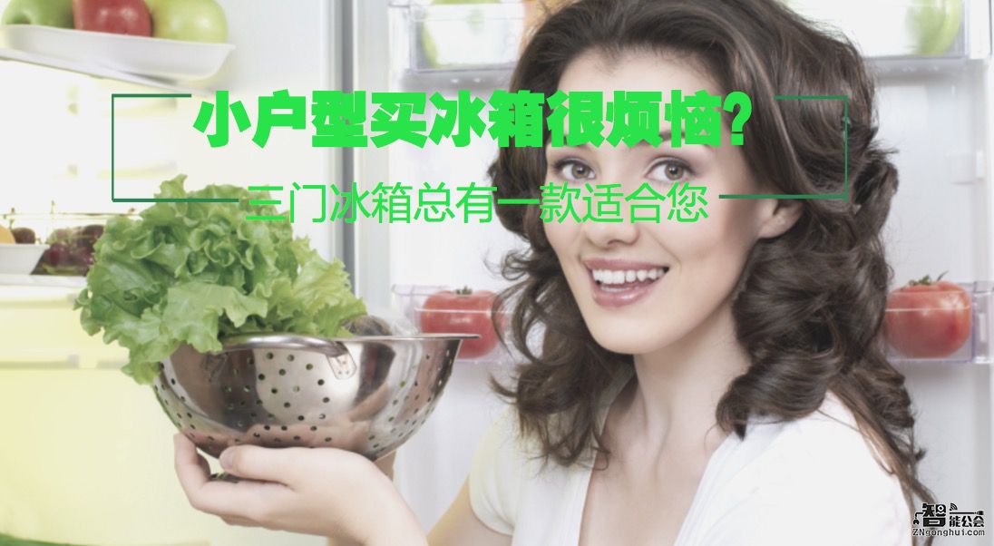 小户型买冰箱很烦恼？三门冰箱总有一款适合您 智能公会