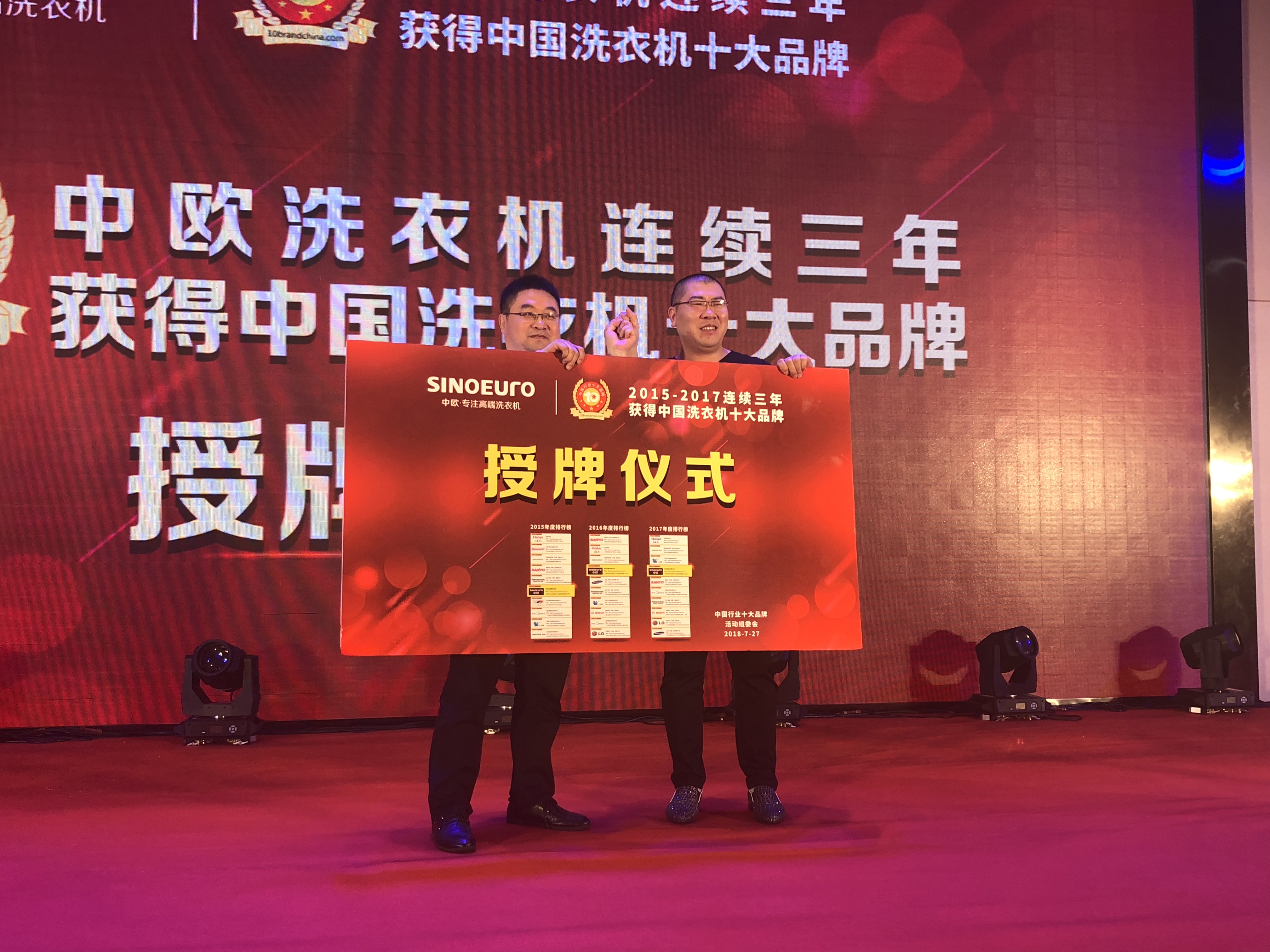 2018年中欧新品发布 布局高端滚筒市场 智能公会