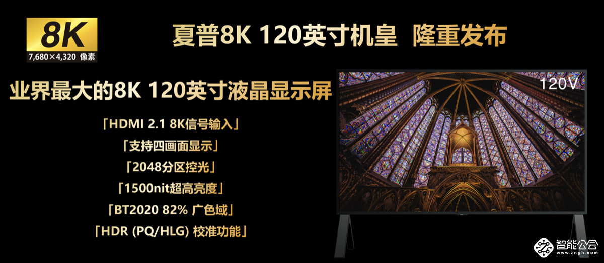 8K生态全面升级 夏普8K视频采编播解决方案全解析 智能公会
