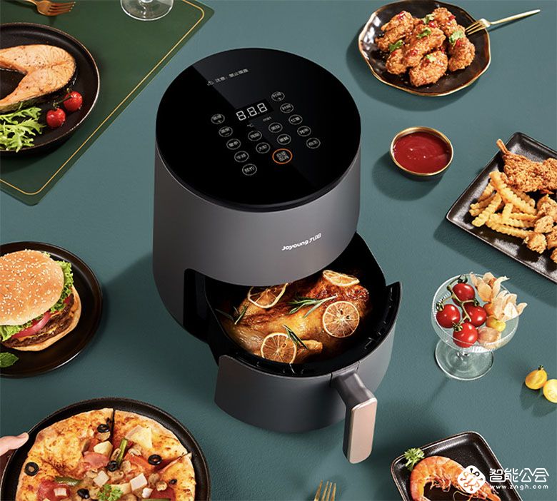 发现幸福的生活方式，只需一台九阳空气炸锅 智能公会