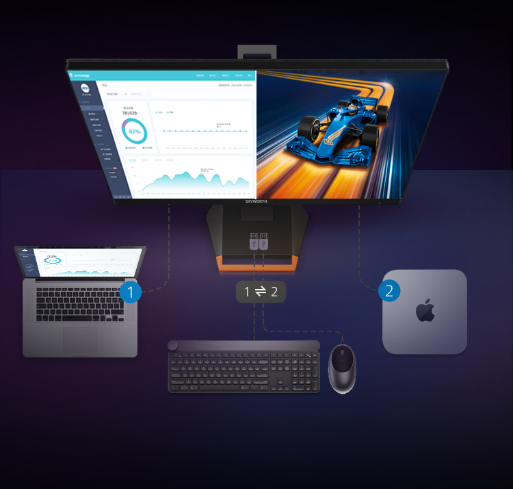 暗夜逐光，前所未见！创维首款MiniLED电竞显示器G60官宣上市 智能公会