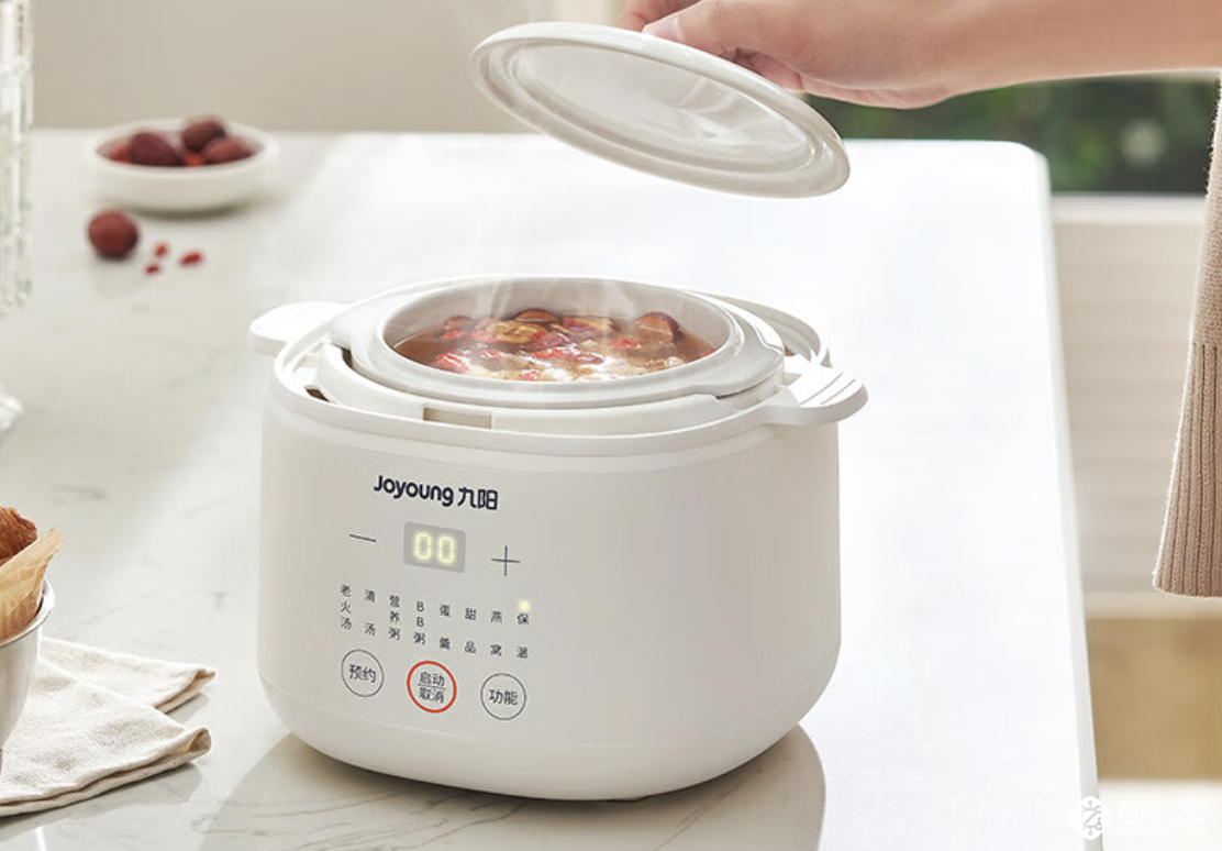 九阳电炖锅DG10G-GD103：一锅烹饪百种美味 智能公会