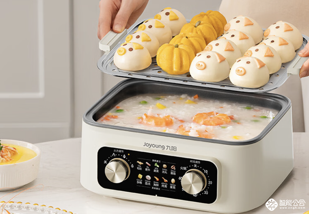 高效速热，九阳GZ536电蒸锅锁住食材鲜美 智能公会