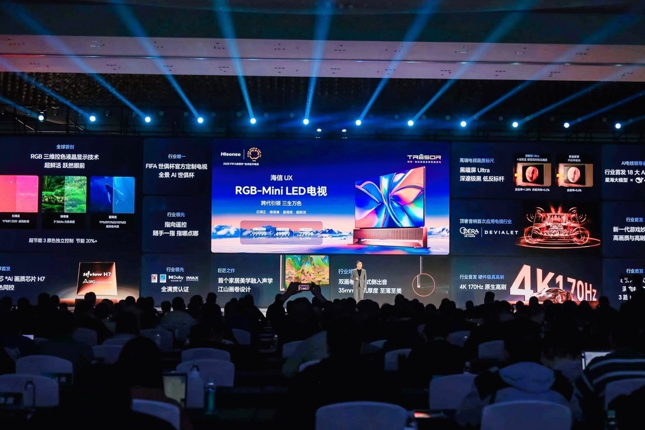 全球首款RGB-MiniLED电视售价27999元起 智能公会
