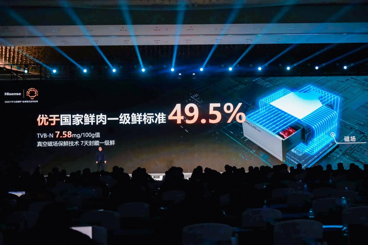 7天封藏一级鲜！海信真空冰箱闪耀AWE，定义行业新标杆 智能公会