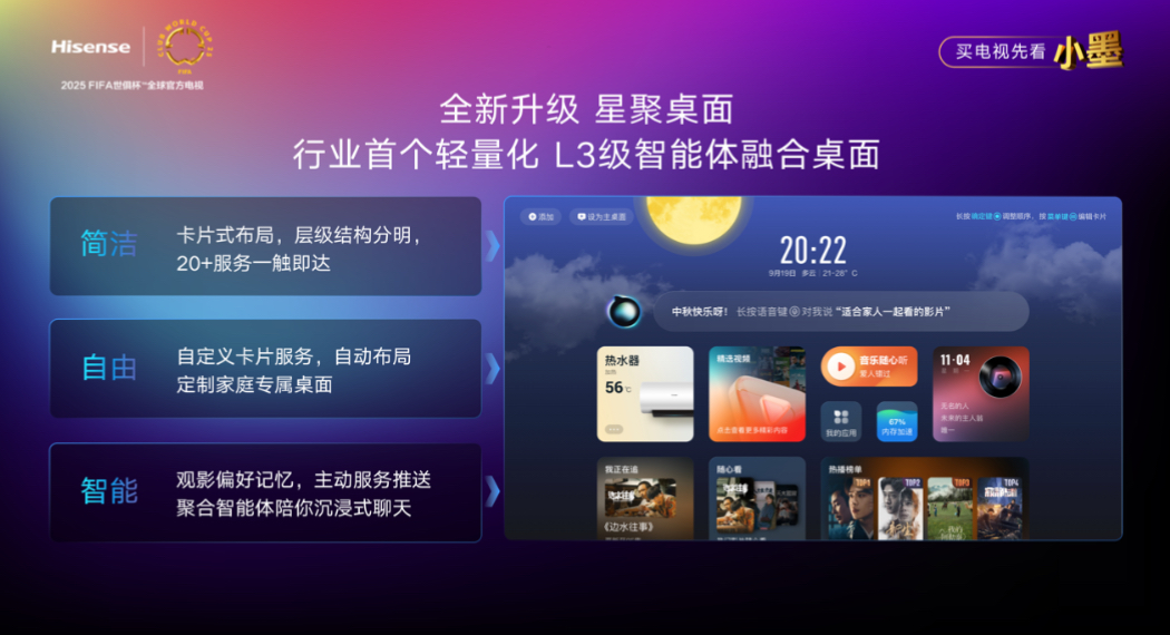 行业爆品海信电视小墨E5Q Pro正式发布，支持300Hz系统级高刷 智能公会