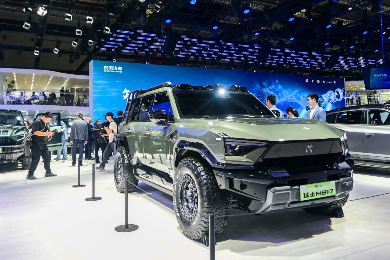 智野双生，东风猛士M817就是越野界“九边形战士” 智能公会