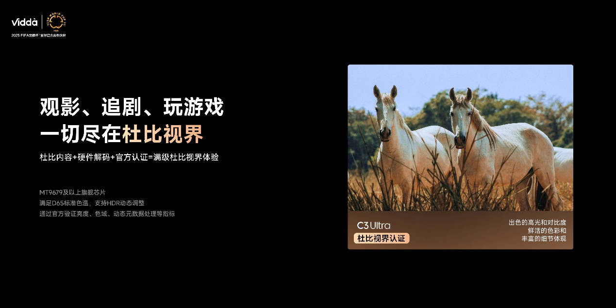 Vidda发布年度重磅新品 贴贴壁纸电视+C3系列三色激光投影 智能公会