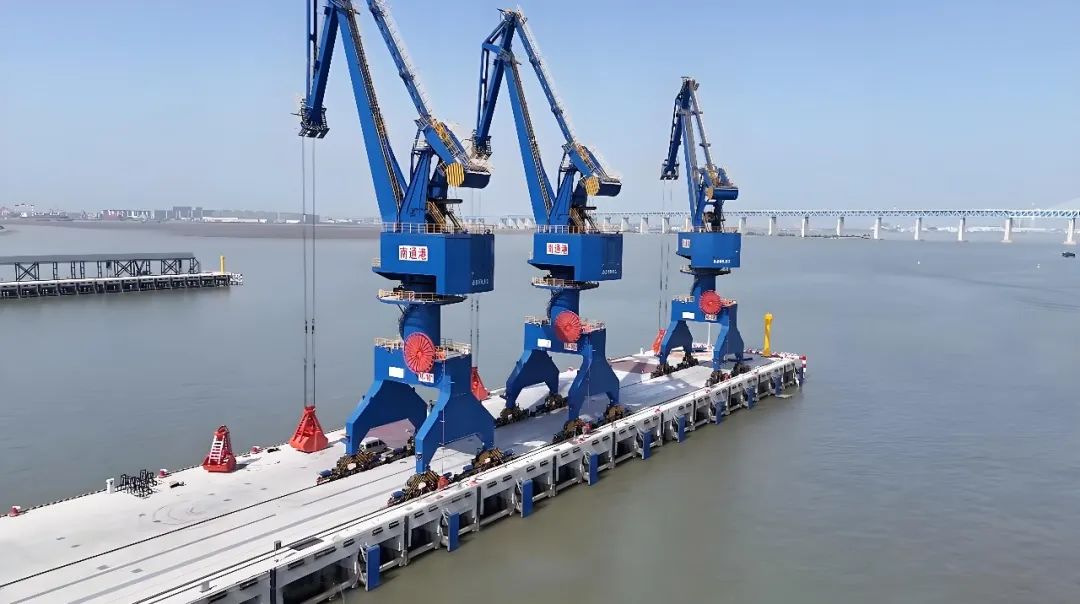 爱谱华顿助力南通港重大工程，全力保障粮油命脉 智能公会