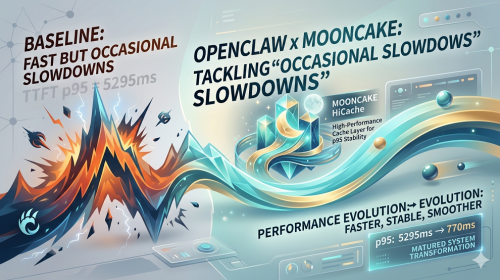 OpenClaw接入Mooncake：卡顿降幅超80%，性...